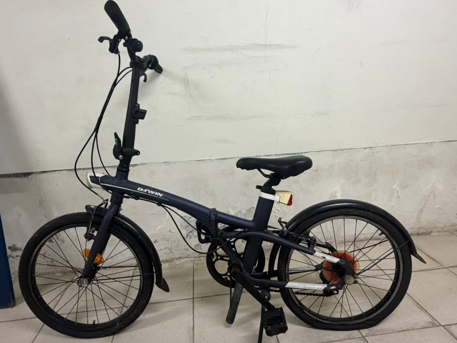 Plooi fiets te koop, Fietsen en Brommers, Ophalen, Zo goed als nieuw