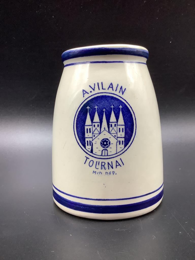 Boch Auguste Vilain reclame (Doornik), Ophalen of Verzenden, Gebruikt, Gebruiksvoorwerp