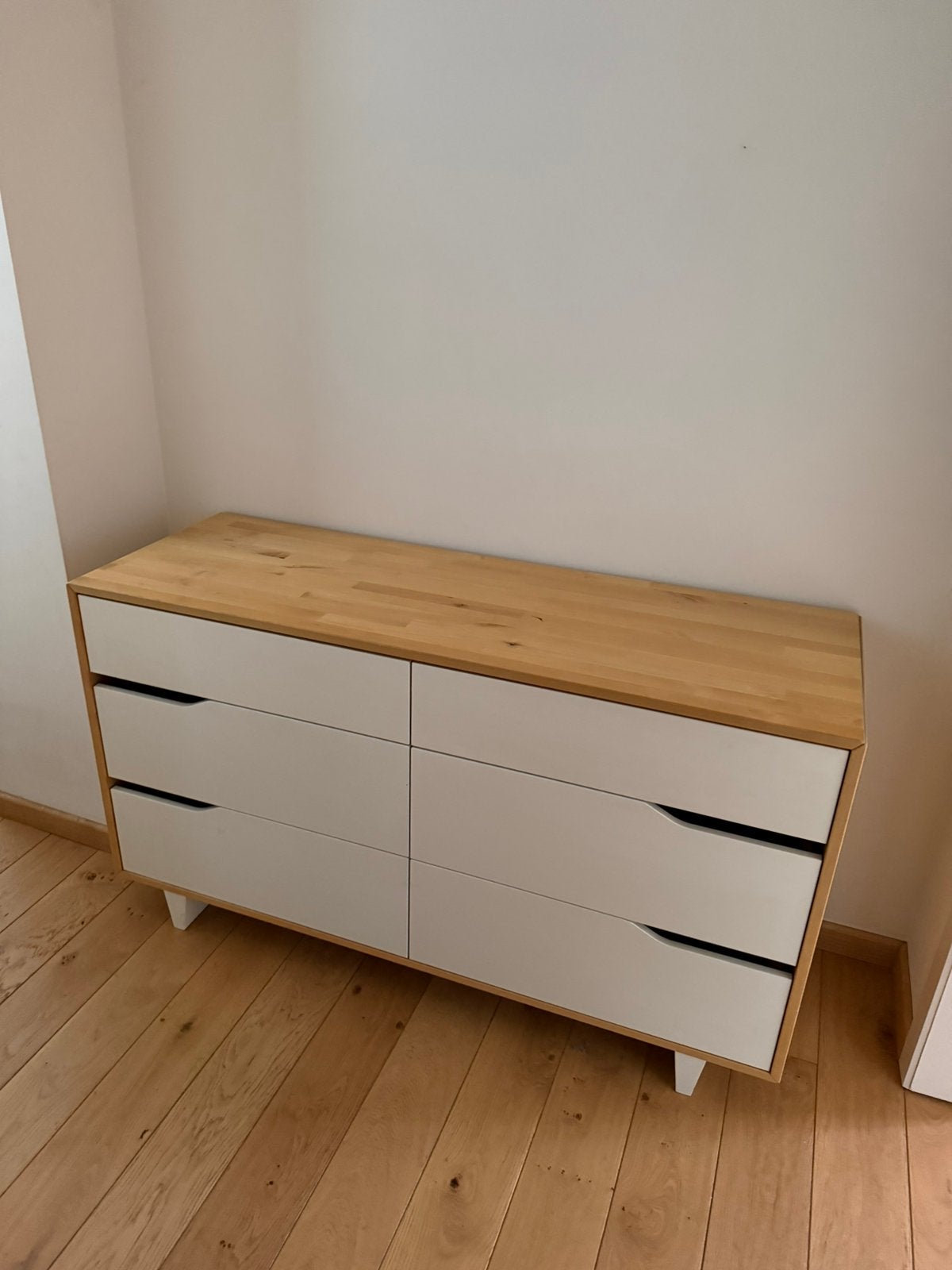 Armoire a tiroirs scandinave, Maison & Meubles, 25 à 50 cm, Pin, 5 tiroirs ou plus, Moins de 100 cm