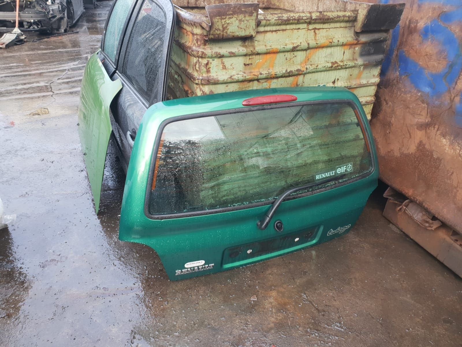 RENAULT TWINGO ACHTERKLEP BJ 93 TOT 2001, Arrière, -, Haillon arrière, Utilisé