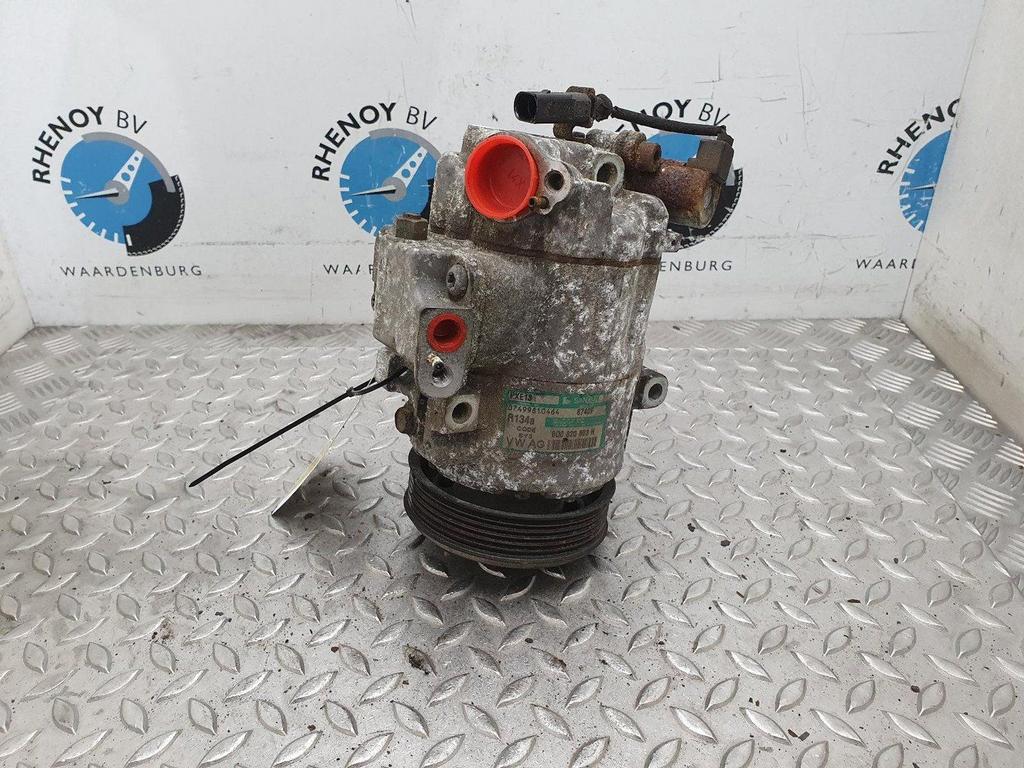 VOLKSWAGEN POLO 1.4-16V Turijn AIRCO COMPRESSOR / AIRCOPOMP, Ophalen of Verzenden, Gebruikt, Stiba lid