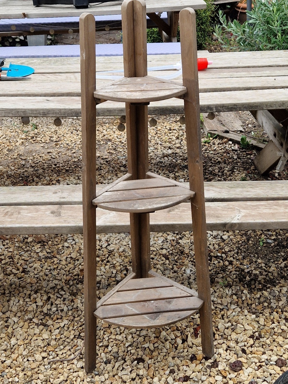 plantenstandaard, Ophalen, Hout, Gebruikt, Modern