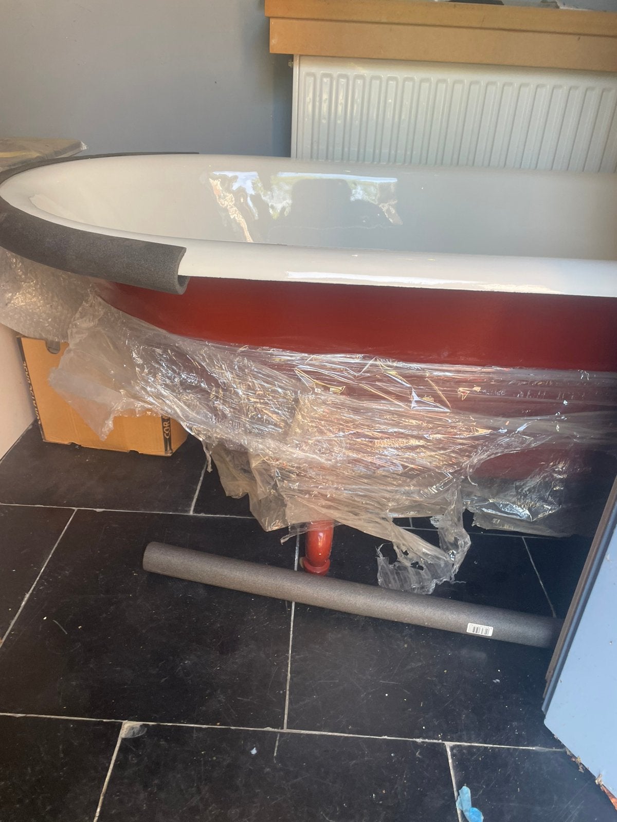 Baignoire émaillée en fonte neuve, Enlèvement, Neuf