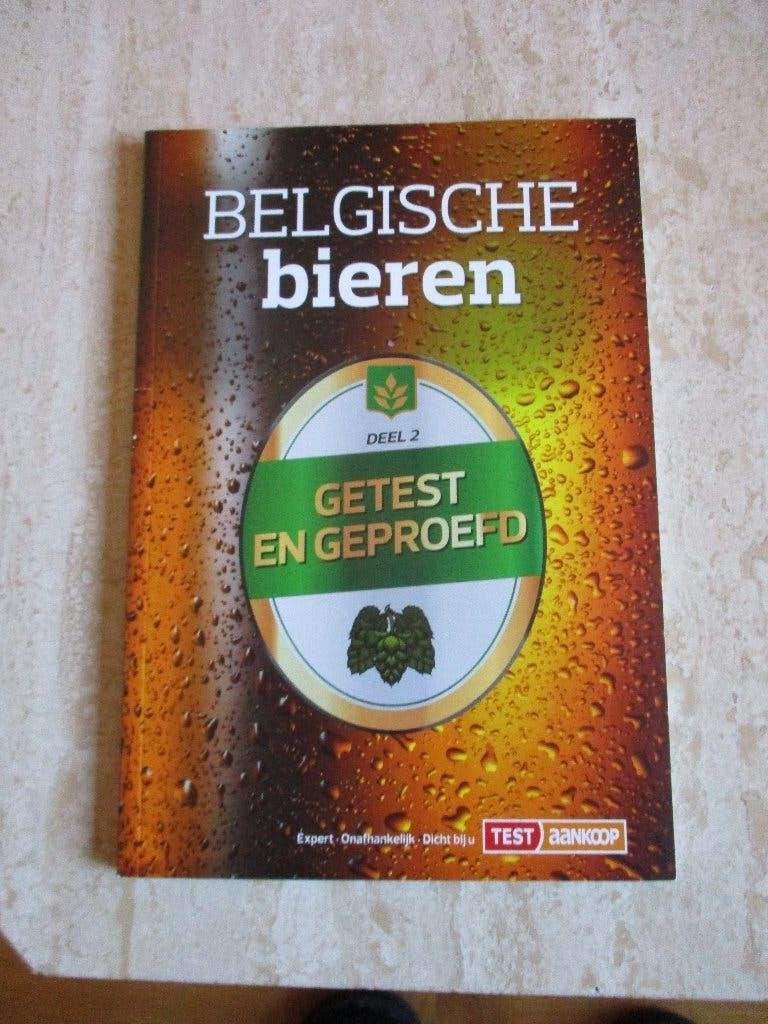 nieuw boek Belgische bieren "getest en geproefd", Nieuw, Ophalen of Verzenden, Overige onderwerpen, Testaankoop
