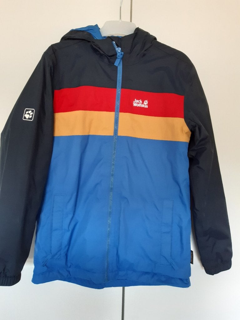 Jas Jack Wolfskin maat 152, Garçon, Enlèvement ou Envoi, Jack Wolfskin, Comme neuf