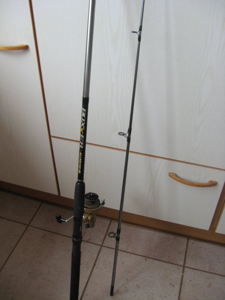 canne à lancer avec moulinet arca, Enlèvement, Comme neuf, Moulinet