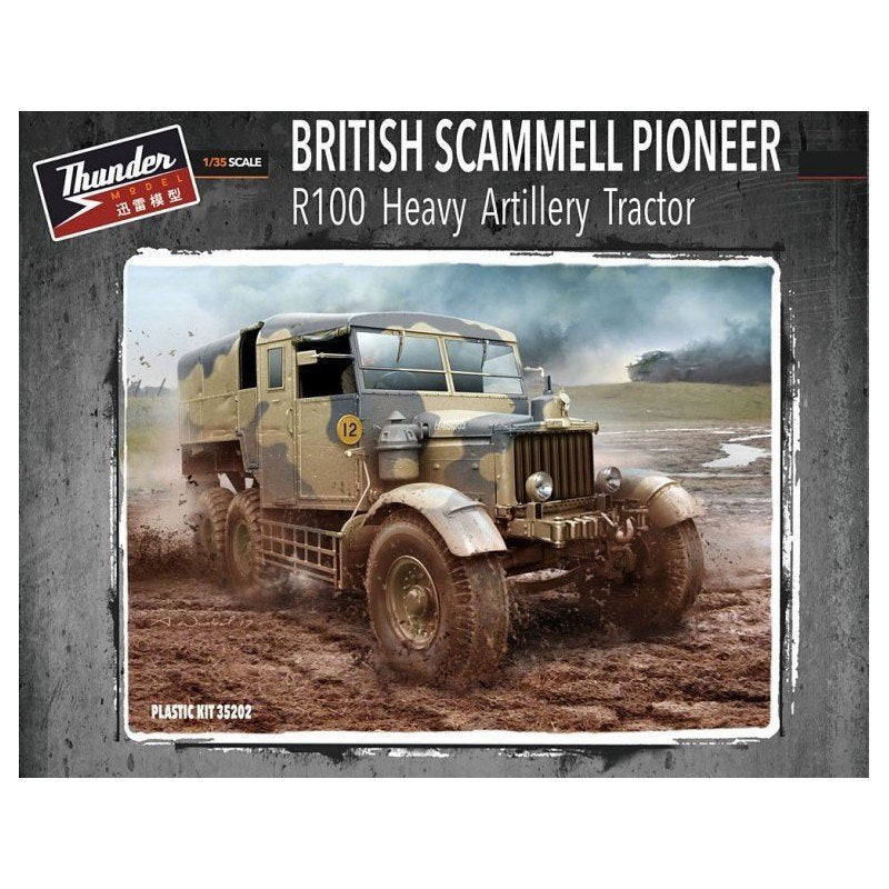 THUNDER MODEL 35202 Scammell Pioneer R100 Art.Trac. 1/35, Hobby en Vrije tijd, Modelbouw | Auto's en Voertuigen, Overige merken