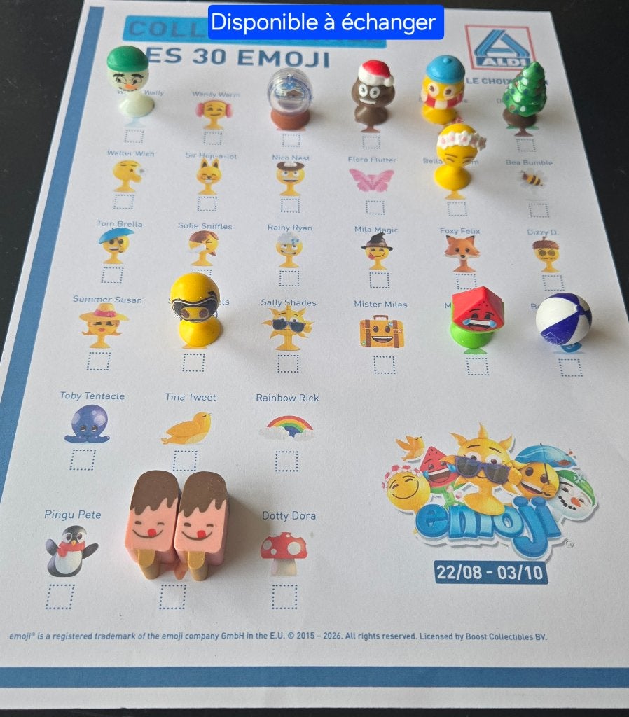 Emojis Aldi, Aldi, Enlèvement