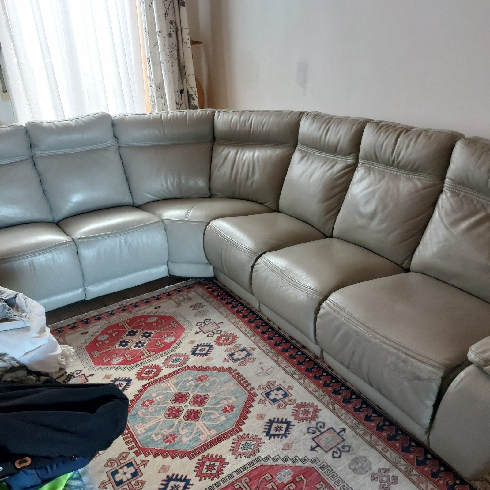 canapé en cuir, Maison & Meubles, Enlèvement, Utilisé, Cuir