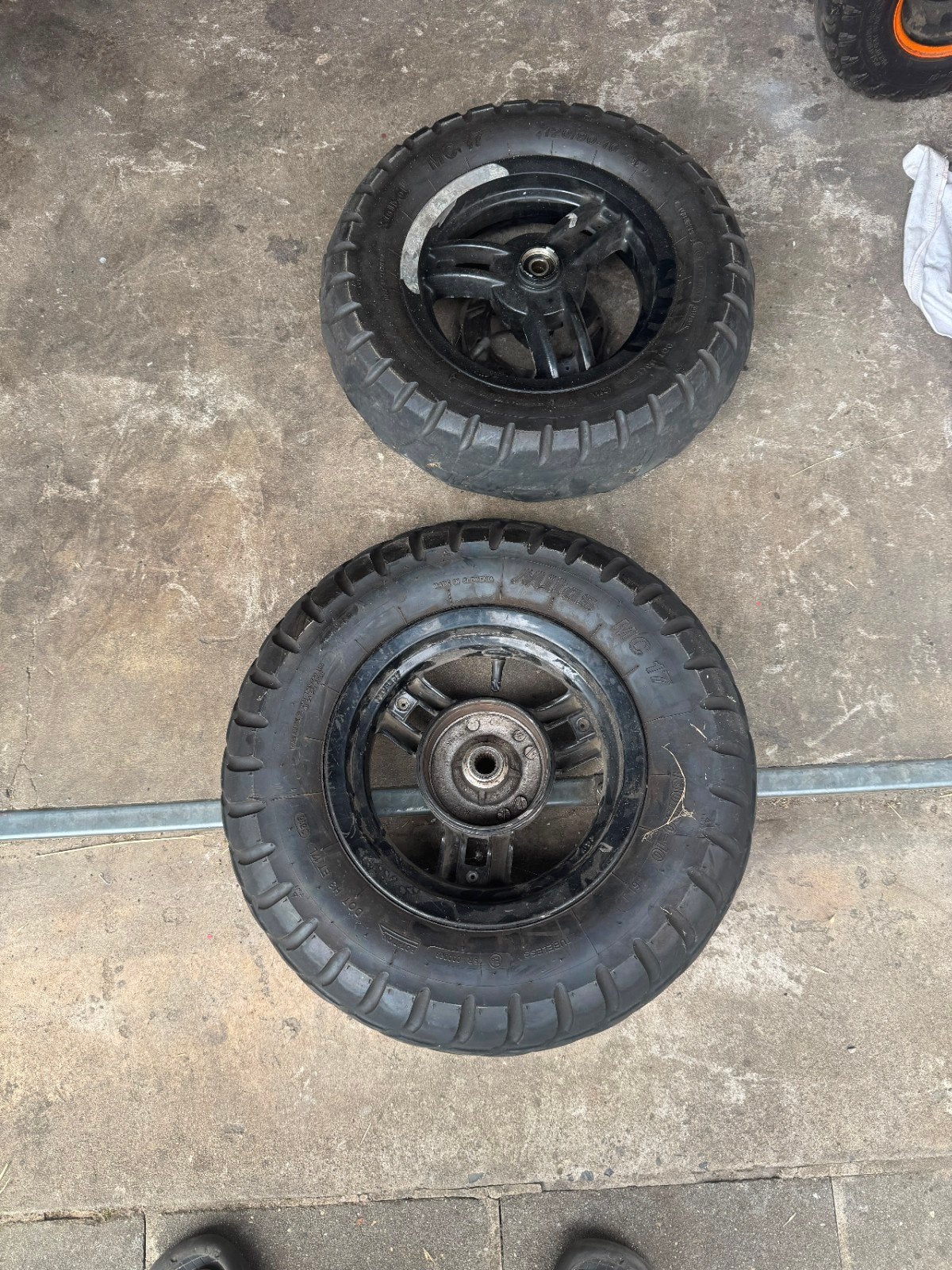roues pour scooter peugeot Ludix, Enlèvement