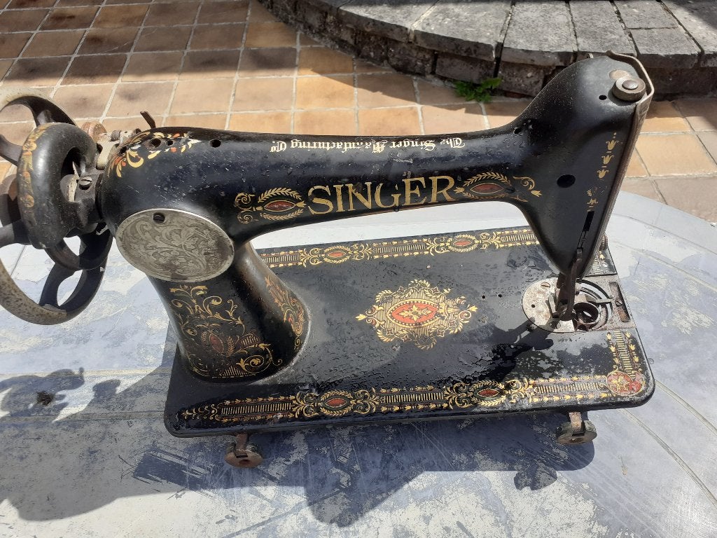 vieille machine a coudre pour decoration, Enlèvement, Utilisé, Machine à coudre, Singer