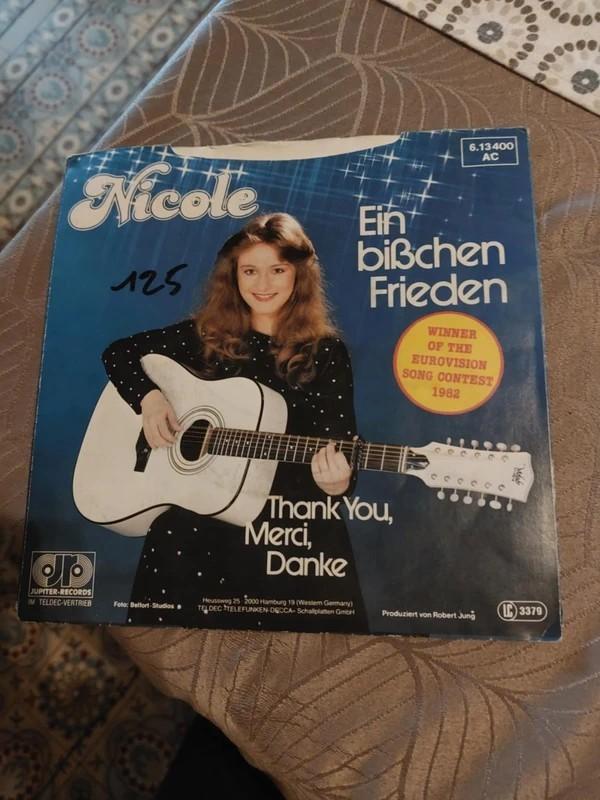 vinyl/single : Nicole / Ein bißchen Frieden, Ophalen of Verzenden, 1980 - 1989, Gebruikt, Single