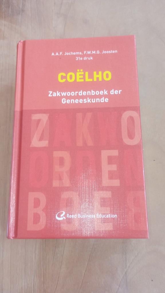 coello zakwoordenboek geneeskunde, Boeken, Ophalen