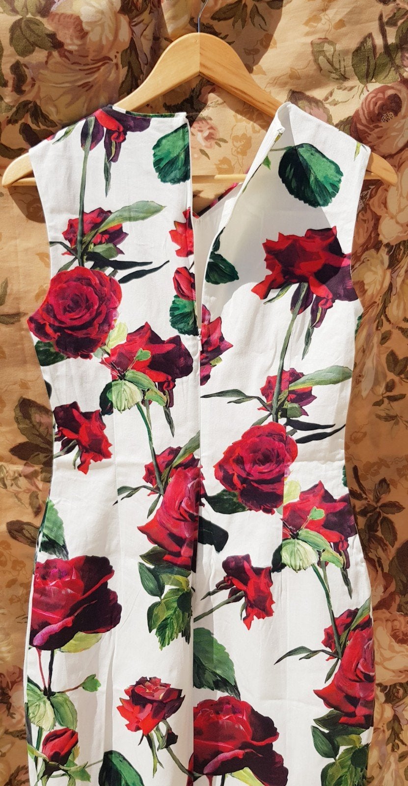 Robe 🌹chic de  marque à  roses🌹(Phase Eight), Vêtements | Femmes, Robes, Taille 36 (S), Blanc, Sous le genou, Enlèvement ou Envoi
