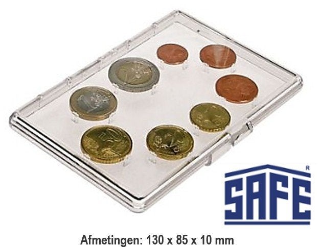 Acryl etui voor reeks euromunten SAFE, Verzenden