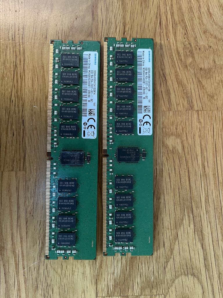 server RAM 8GB PC4-2400T, Informatique & Logiciels, Mémoire RAM, Utilisé, Serveur, 8 GB, DDR4, Enlèvement ou Envoi