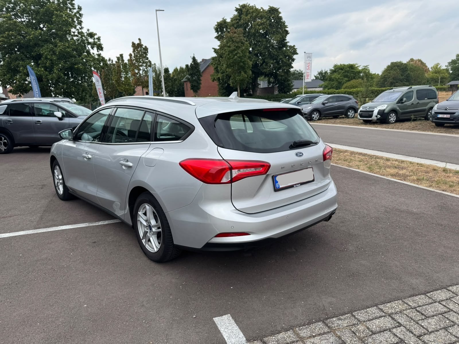 FORD FOCUS 1.0 BENZINE MANUEEL - WAARBORG, Autos, Focus, Argent ou Gris, Achat, Boîte manuelle
