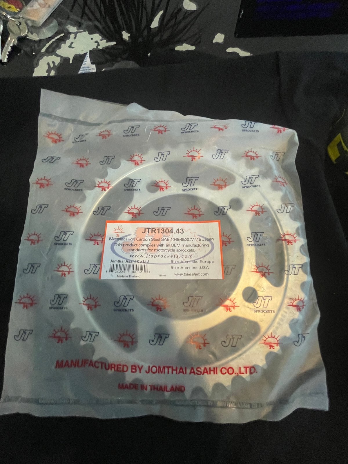 Couronne JT sprockets, Enlèvement, Neuf
