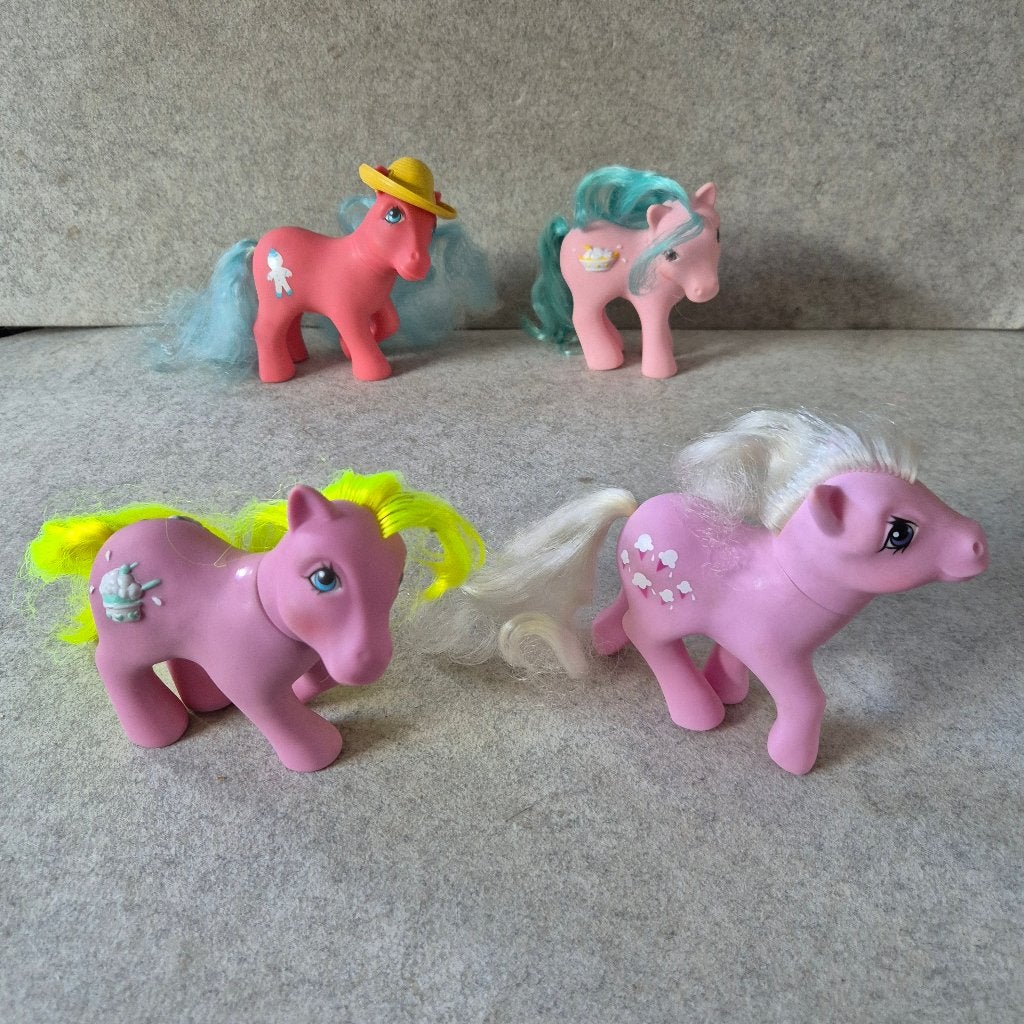 My little pony G1, 4 pony's, Enfants & Bébés, Enlèvement ou Envoi