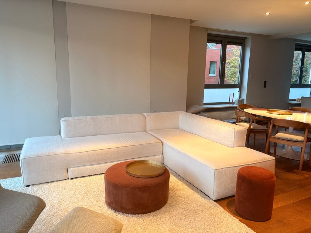 Zetel, Huis en Inrichting, Ophalen, 250 tot 300 cm, Hoekbank, Zo goed als nieuw