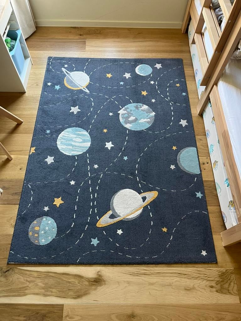 Kinderkamer vloerkleed ruimte, Ophalen, Gebruikt, Kleed of Kussen