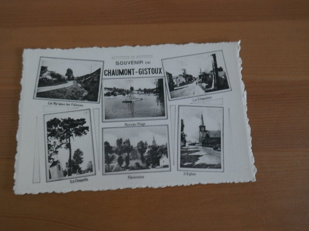souvenir de Chaumont-Gistoux, Envoi, Non affranchie, Brabant Wallon