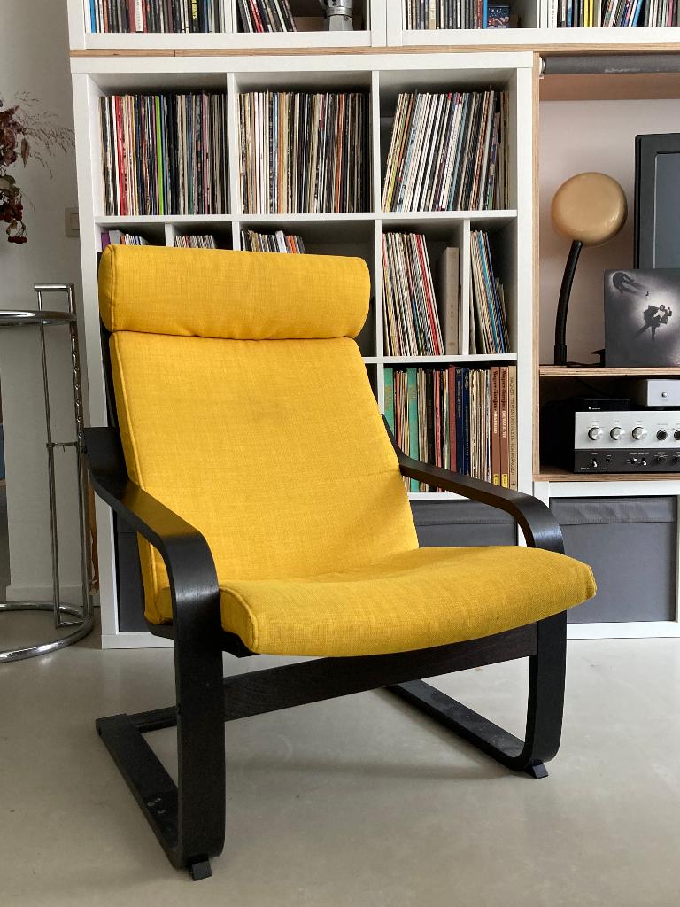 Fauteil Ikea Poäng, Enlèvement, Utilisé, Tissus