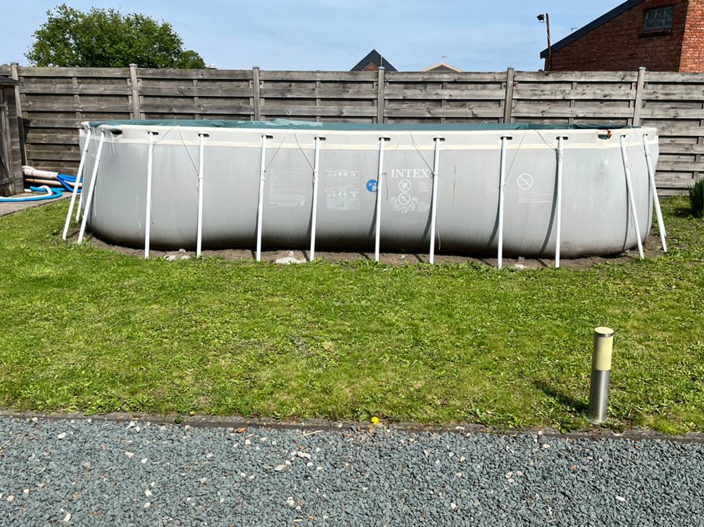 Complete Intex zwembad set te koop, Tuin en Terras, Zwembaden, Ophalen, Gebruikt, 200 tot 300 cm, 80 tot 120 cm
