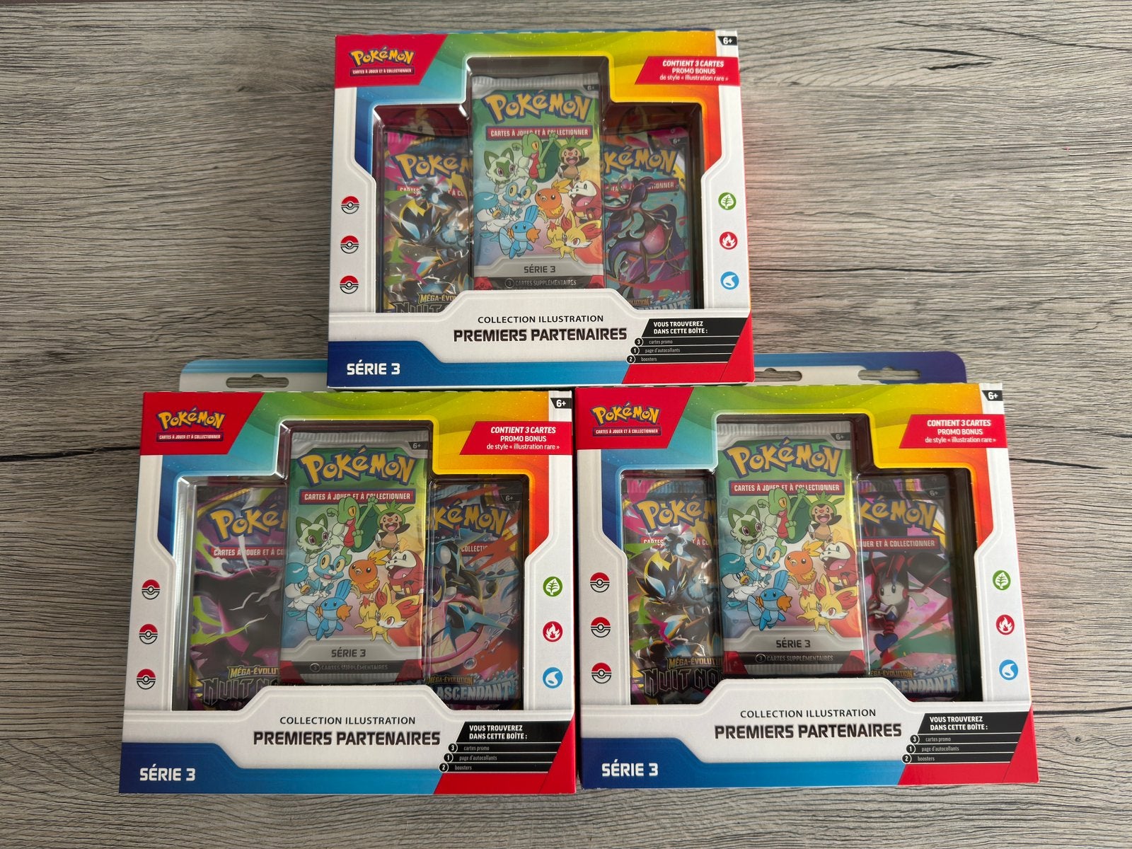 Coffret Pokemon Premiers Partenaires serie 3, Enlèvement ou Envoi, Comme neuf