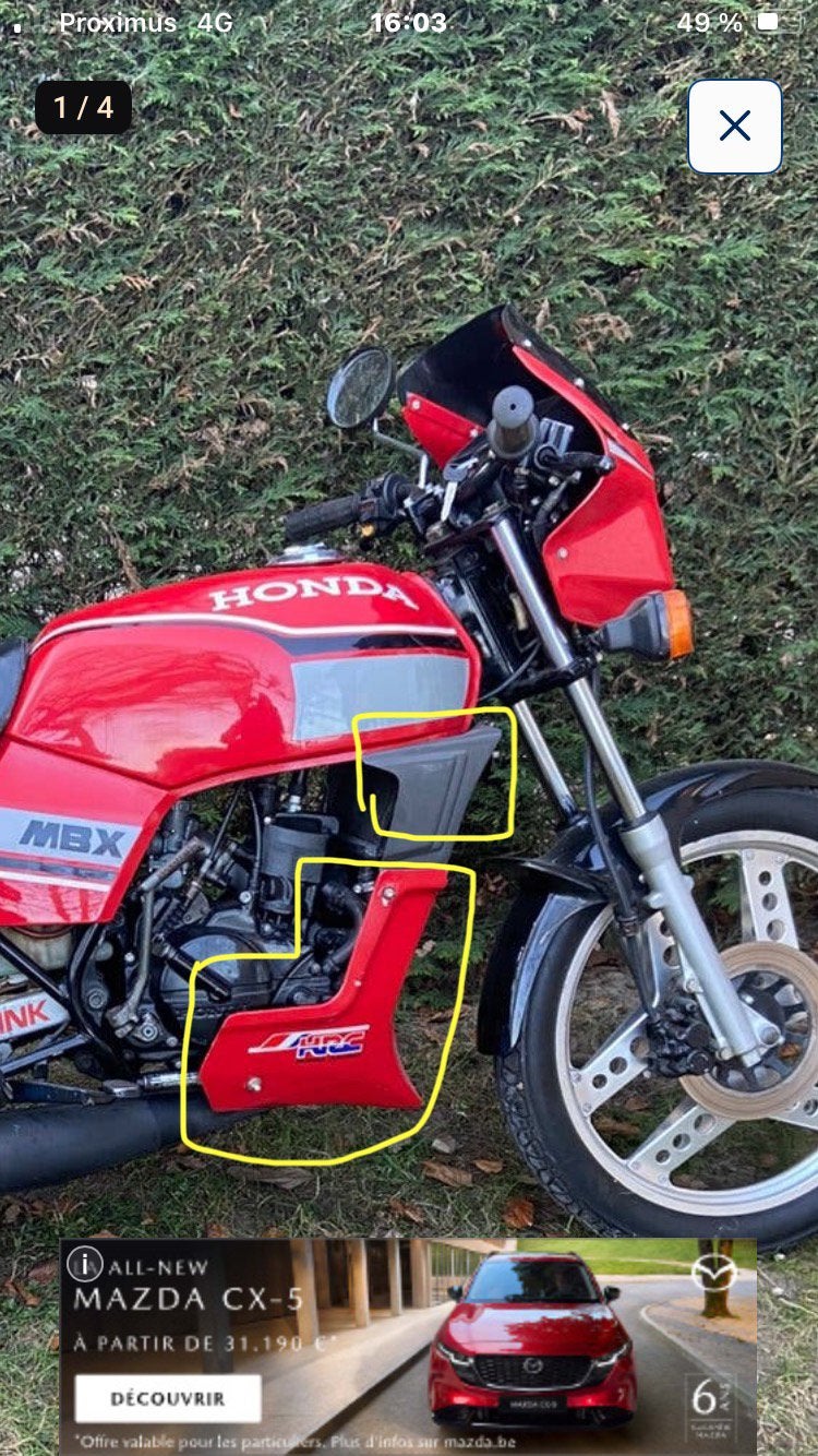 Honda MBX, Enlèvement ou Envoi