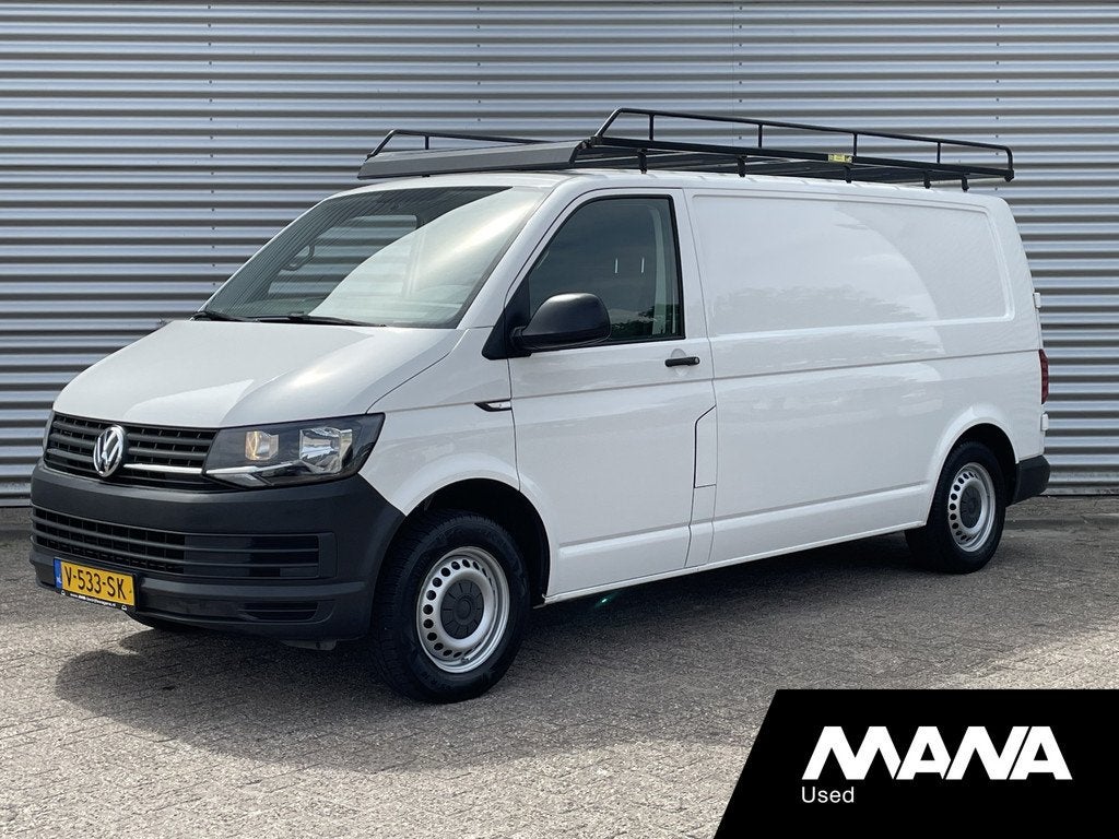Volkswagen Transporter 2.0 TDI L2H1 102PK Carplay Trekhaak I, Autos, Camionnettes & Utilitaires, 75 kW, Achat, Euro 6, Entreprise