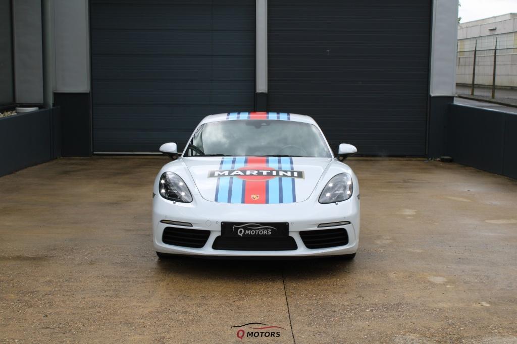 Porsche 718 Cayman /MARTINI/SPORTCHRONO/LED/KEYL/CAM/BOSE/, Automaat, 4 zetels, Achterwielaandrijving, 4 cilinders