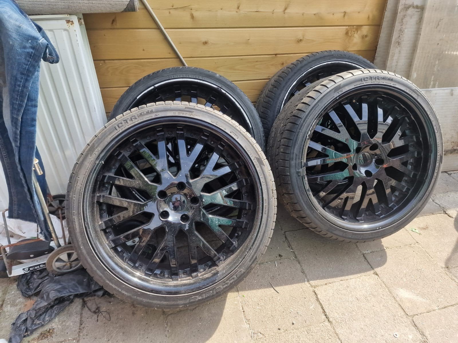 velgen 22inch RANGE ROVER 5X120, Ophalen, Band(en)