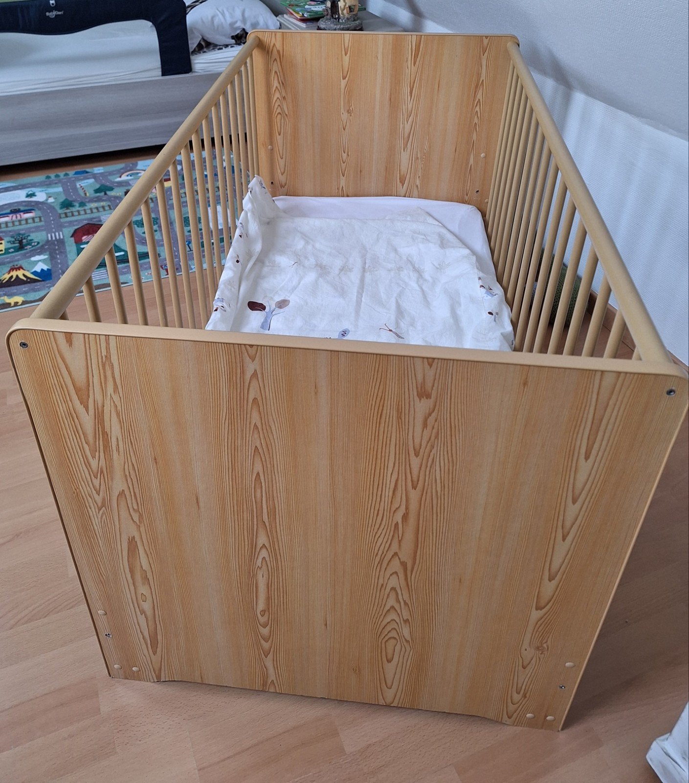 Kinderbedje, Ophalen