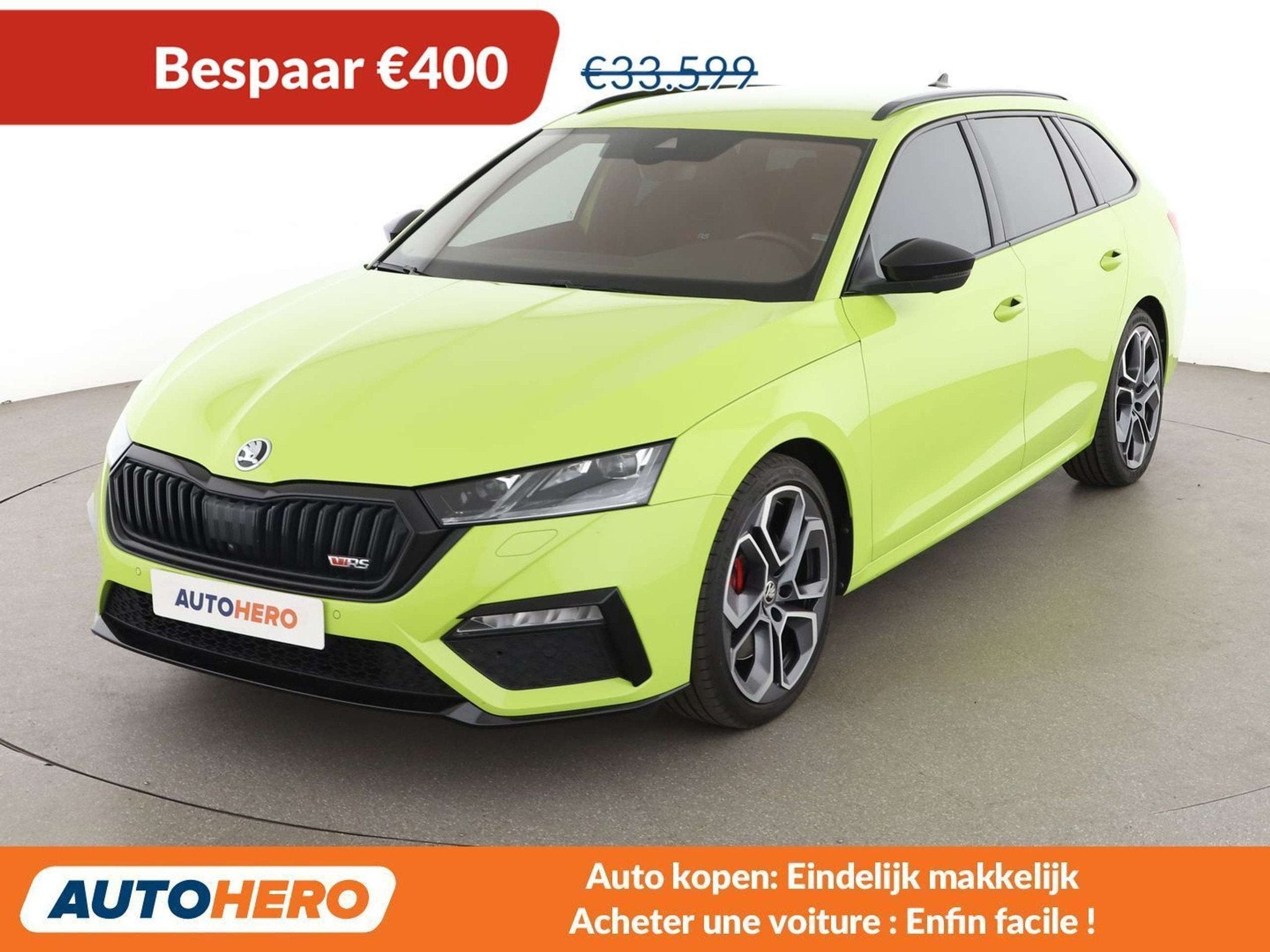 Skoda Octavia 2.0 TSI RS (bj 2024, automaat), Auto's, Skoda, 245 pk, Gebruikt, 1984 cc, https://public.car-pass.be/vhr/b7d054dd-72d3-4696-a4a8-5f4dd3c666ba