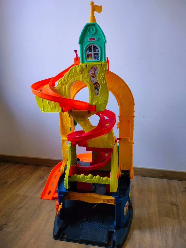 Garage Fisher Price, Kinderen en Baby's, Ophalen, Gebruikt, Auto of Voertuig