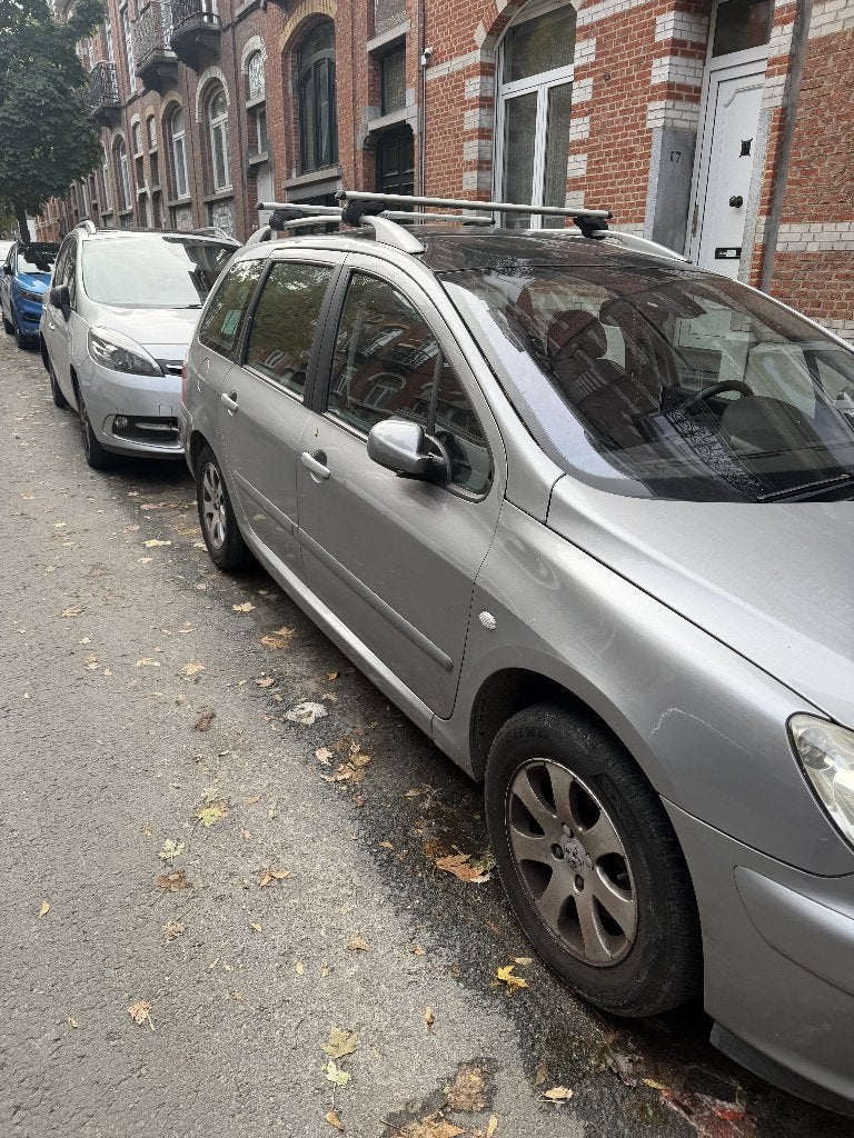 Peugeot 307 SW 1.6 Essence – 109 CH – 7 places – Euro 3, Argent ou Gris, Achat, 7 places, Boîte manuelle