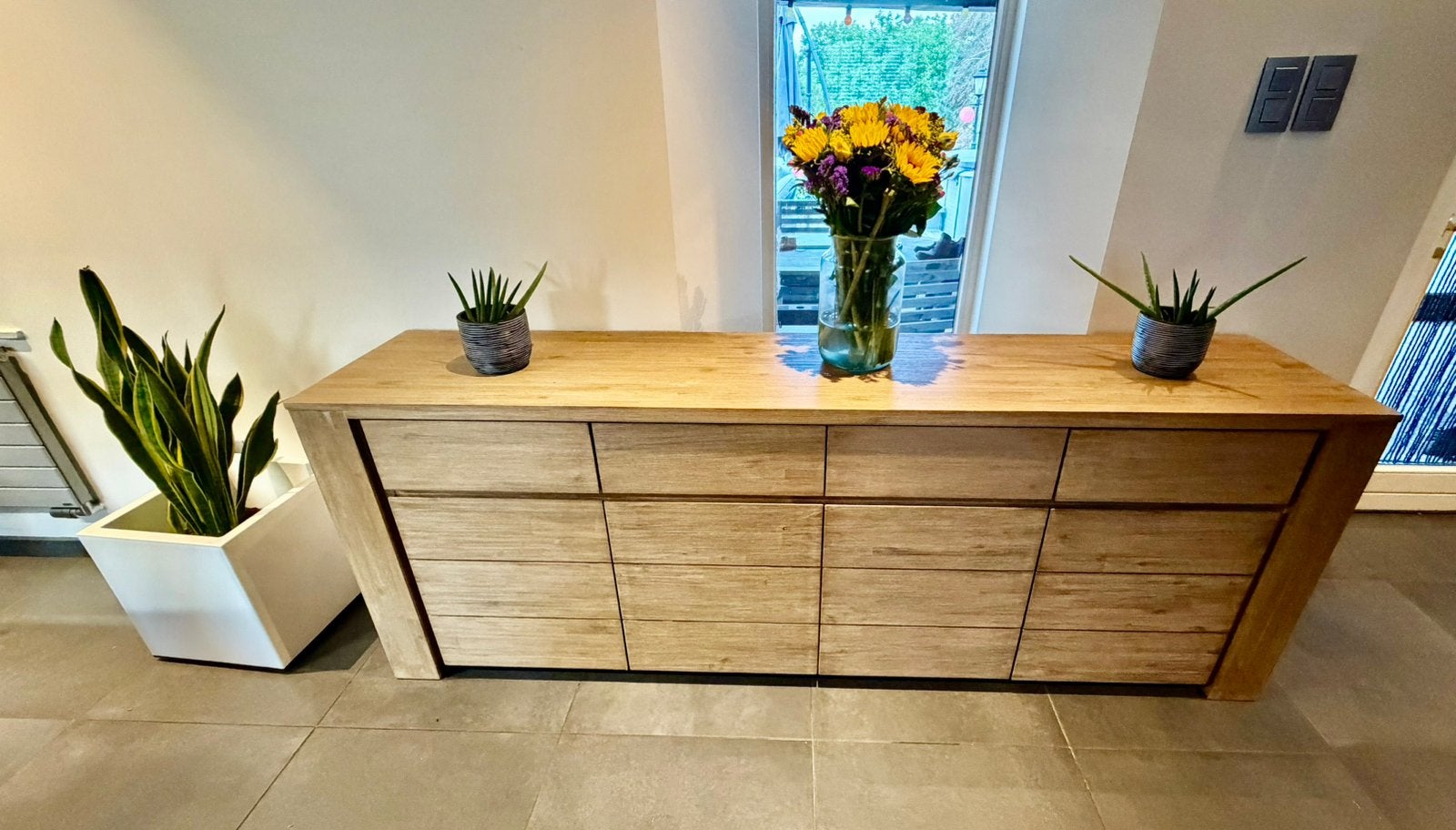 Prachtige dressoir van Henders & Hazel, Ophalen, Met lade(s), Zo goed als nieuw, 200 cm of meer