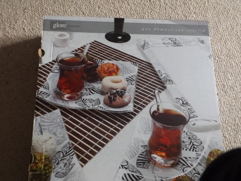 theeservies, Enlèvement, Neuf, Verre, Moderne