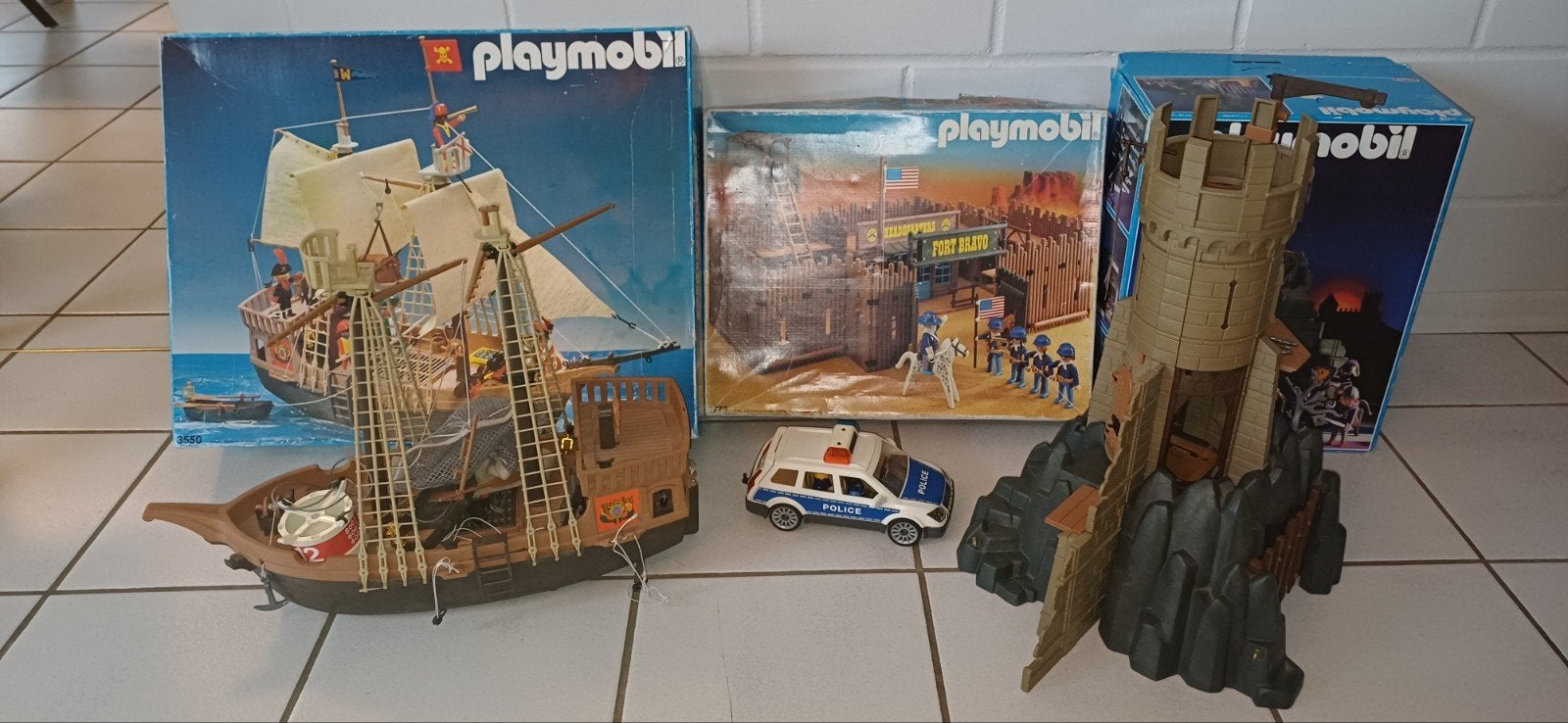 Lot oude Playmobil, Enlèvement, Utilisé, Kit complet, Autres types