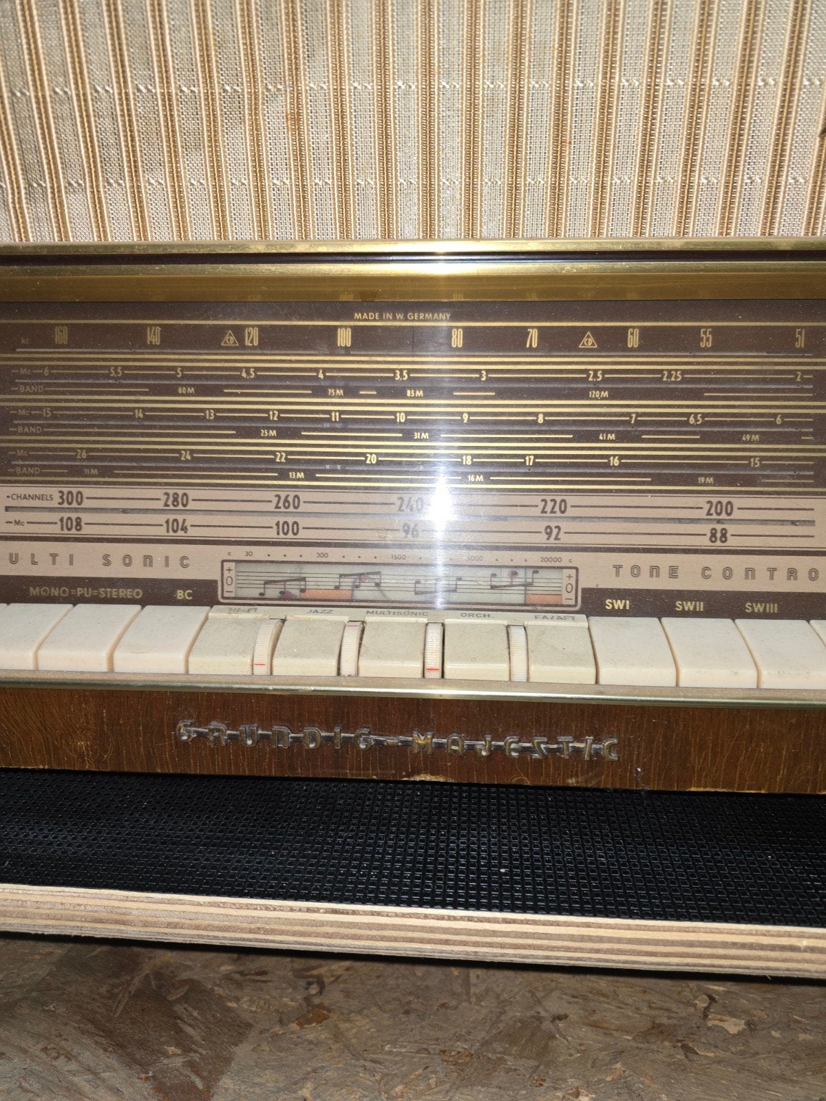 Grundig Majestic 4192U Stereo 1960, Ophalen