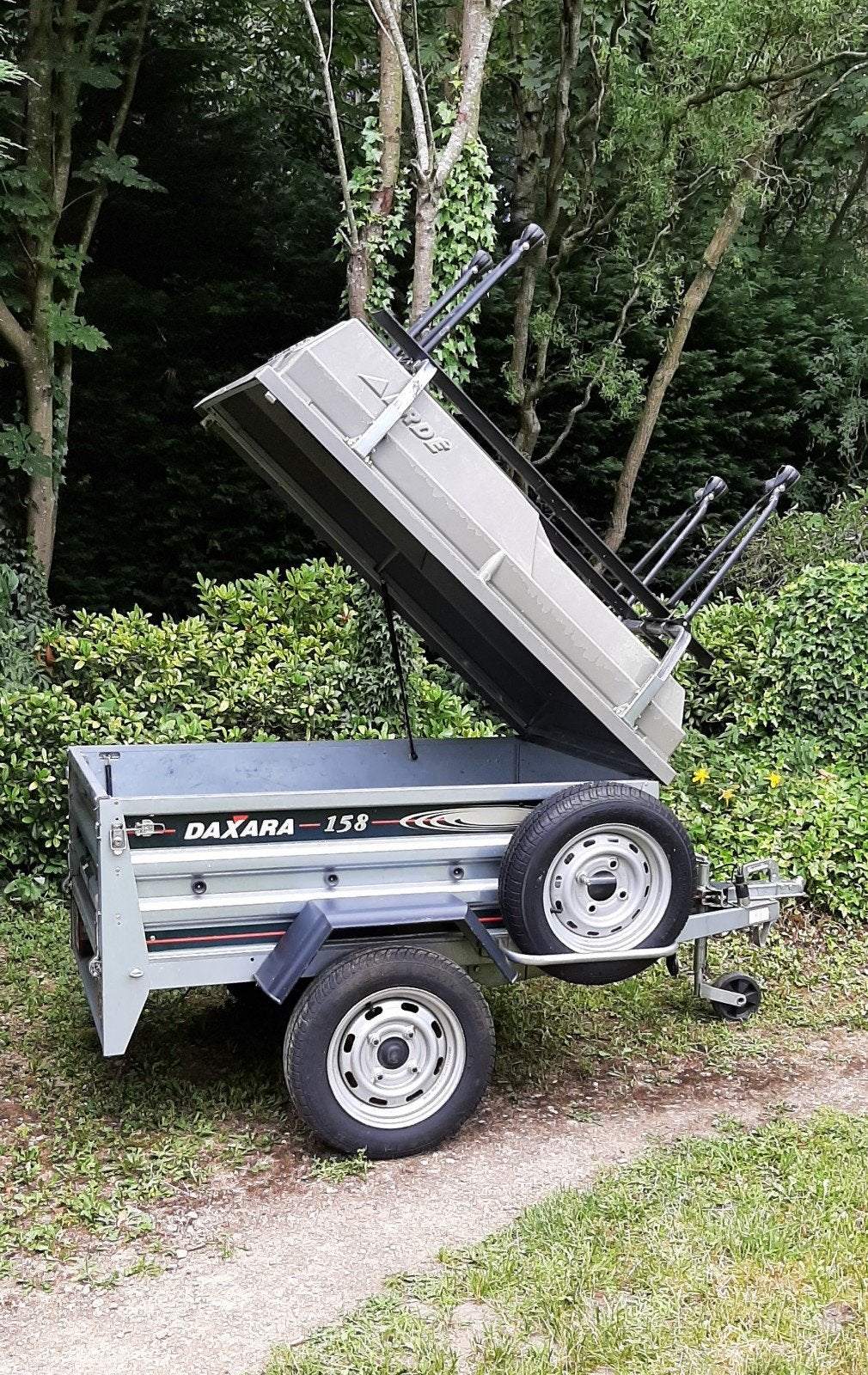 Bagagewagen/Daxara 158/In zeer goede staat., Autos : Divers, Remorques, Comme neuf, Enlèvement