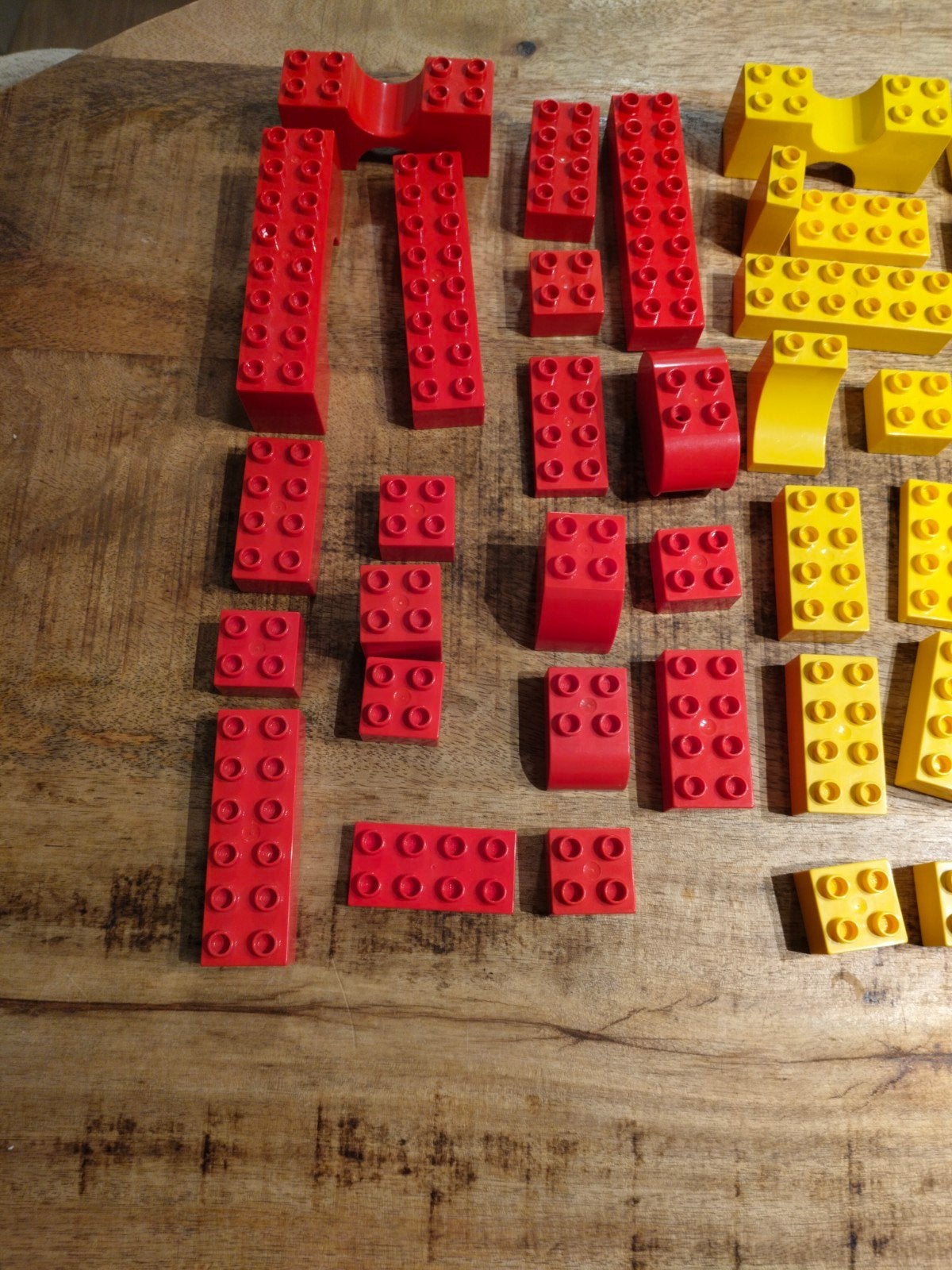 80 lego duplo blokken basiskleuren, Kinderen en Baby's, Ophalen of Verzenden, Zo goed als nieuw, Losse stenen, Duplo