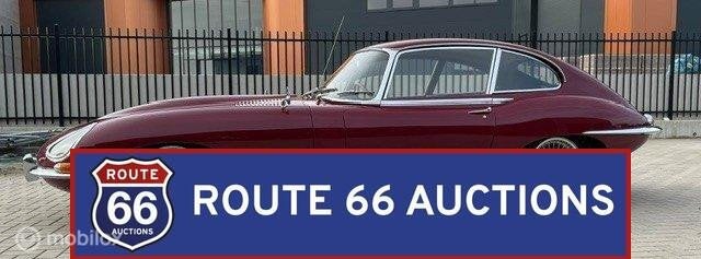Jaguar E-Type Series 1 | 1967 | Route 66 Auctions, Auto's, Zwart, Bedrijf, Handgeschakeld, Overige carrosserie