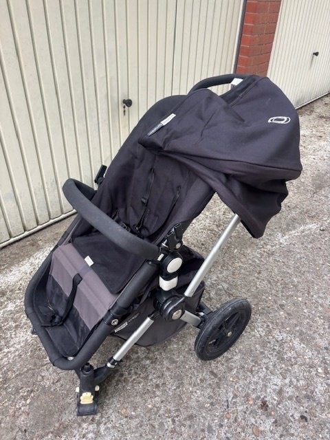 Kinderwagen Bugaboo, Enfants & Bébés, Poussettes & Combinaisons, Utilisé, Poussette, Bugaboo, Pneus, Avec nacelle, Tige de poussée réglable