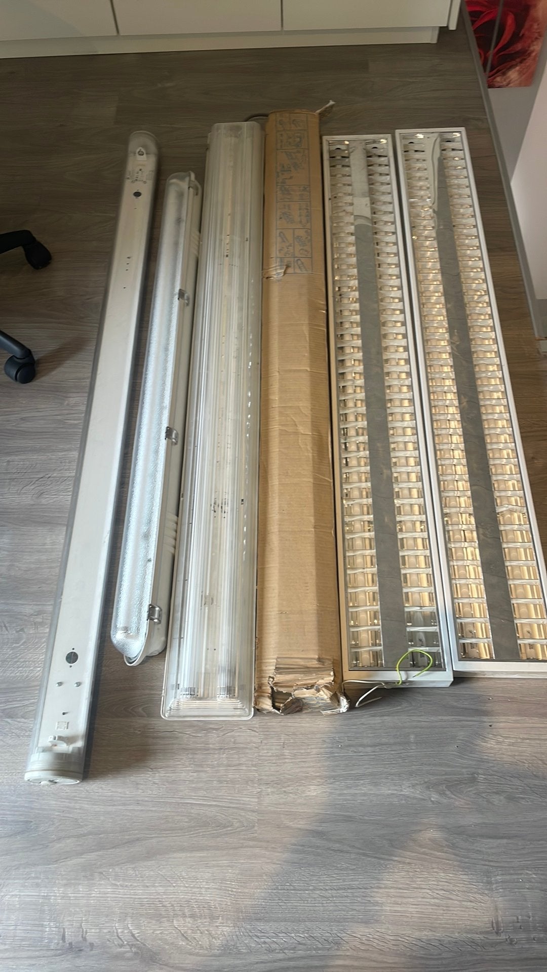 Lot TL armaturen 6 stuks voor 40eu, Ophalen, Zo goed als nieuw
