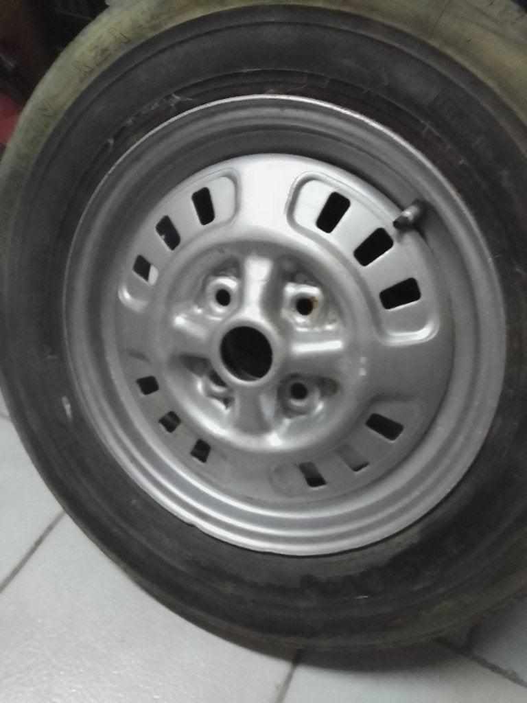 4 Jantes Autobianchi, Autos : Pièces & Accessoires, Pneus & Jantes, 145 mm, Véhicule de tourisme, Pneus été, Enlèvement