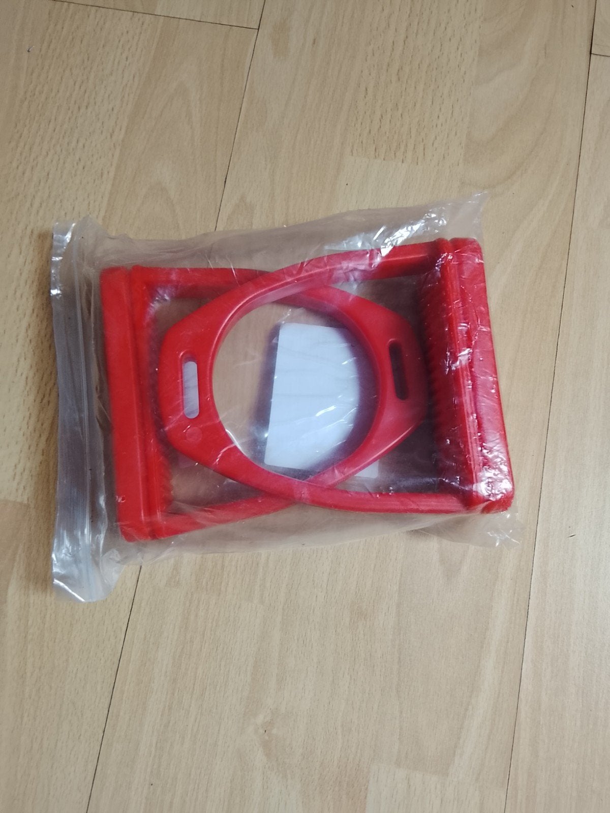 5euro rode NIEUWE stijgbeugels plastiek, Ophalen, Stijgbeugels