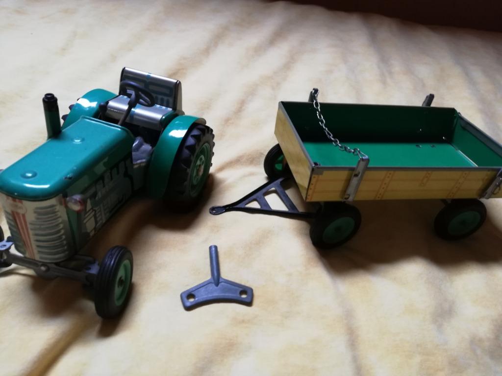Jouets : Jouets en étain Kovap - tracteur ZETOR 25 A de, Enlèvement ou Envoi, Utilisé