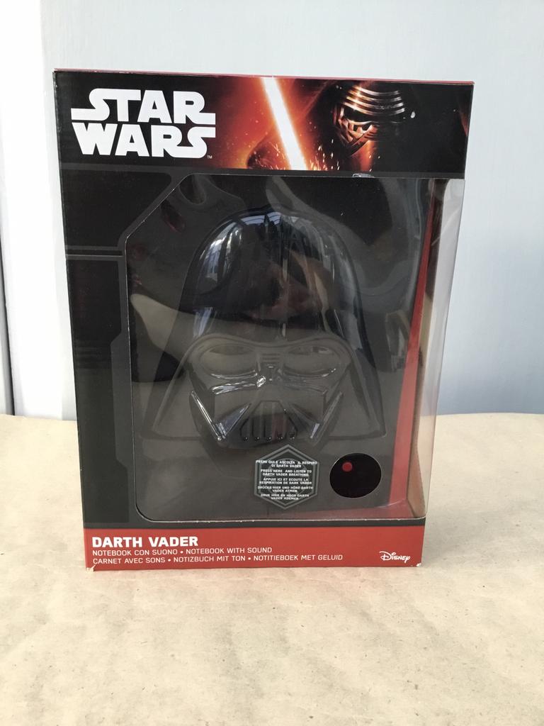 Star Wars Darth Vader notitieboek met geluid nieuw, Ophalen of Verzenden, Nieuw, Gebruiksvoorwerp